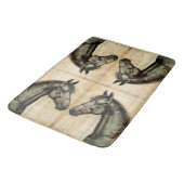 ハーモニーウマ科のスクライブアクセント バスマット (アングル)