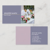 ハーモニーモダンエレガントカラーイベント 名刺 (正面/裏面)
