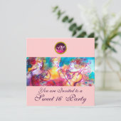 ハーモニー トリオ 春のコンサート、スウィート16の誕生日 招待状 (スタンド正面)