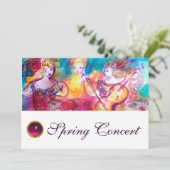 ハーモニー トリオ 春の音楽コンサート 招待状 (スタンド正面)