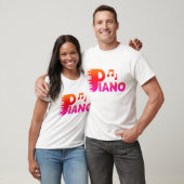 ハーモニー:ピアノデザイン» Tシャツ (ユニセックス)