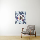 ハーモンスキーパトロール – 雪の迷彩柄 タペストリー (インサイチュ)