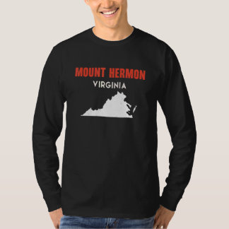 ハーモン山 バージニア州 アメリカ合衆国 州 アメリカ 旅行 ヴァージニアン Tシャツ