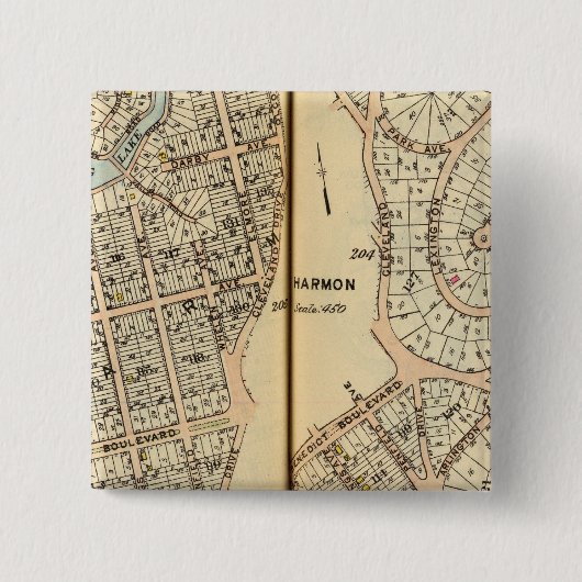 ハーモン·パーク、ニューヨーク2 缶バッジ (正面)