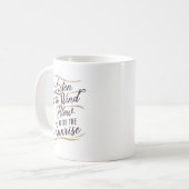 ハーモ素晴らしンを使ったワードアート コーヒーマグカップ (正面左)