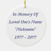 ハーラーカトリーナ記念オーナメント/グリーンカスタマイズ-! セラミックオーナメント (裏面)