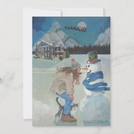 ハーリズビルのクリスマス サンキューカード