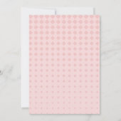 ハーリー・グアカモーレ・ピンク・アボカド・ベイビー・シャワー 招待状 (裏面)