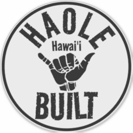 ハールがシャカハワイを建てた シール
