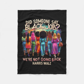 ハールに戻らないと言った人は フリースブランケット