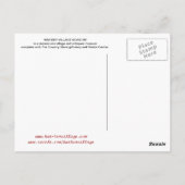 ハールバービレッジパイオニア女性ポストカード ポストカード (裏面)