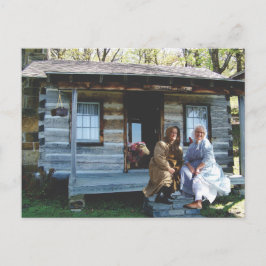 ハールバービレッジパイオニア女性ポストカード ポストカード