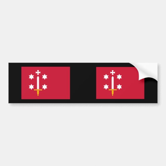 ハールレムのオランダ バンパーステッカー (正面)