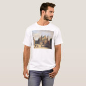 ハールレムの町の広場 Tシャツ (正面フル)