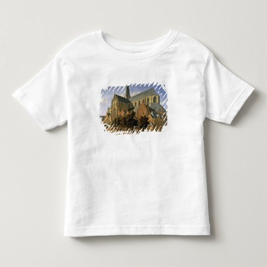 ハールレムのSt. Bavo、1666年の教会 トドラーTシャツ (正面)