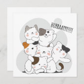 ハーレイイ 招待状 (正面/裏面)