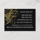 ハーレイスエレガントプロフェッショナル 名刺 (裏面)