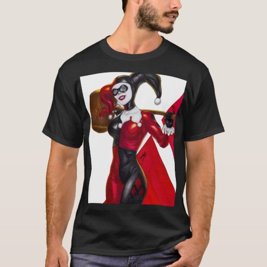 ハーレイ・クイン ~ ハーレーン・クインツェル Tシャツ (正面)