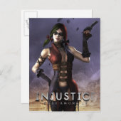 ハーレイ・クイン ポストカード (正面/裏面)