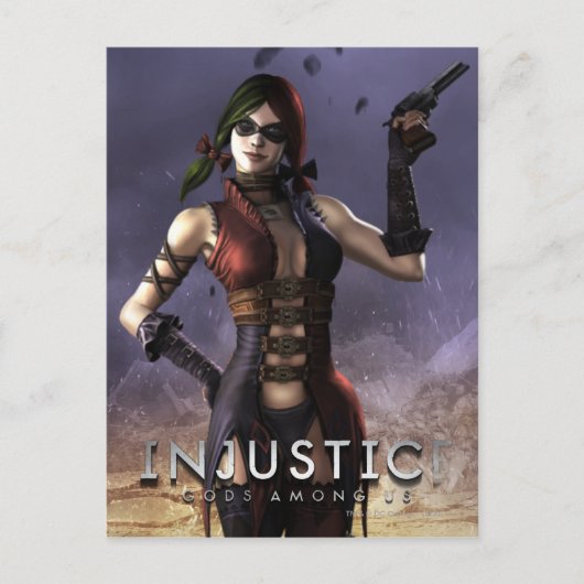 ハーレイ・クイン ポストカード (正面)