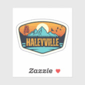 ハーレイ・ヴィル (Haleyville, Alabama) シール (シート)