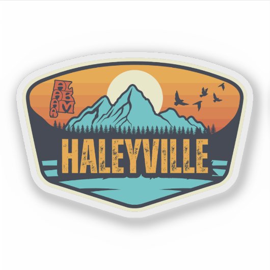 ハーレイ・ヴィル (Haleyville, Alabama) シール (正面)