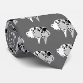 ハーレキンとメルル・ダン・ヘッズ ネクタイ (ロール)