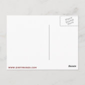 ハーレキンキス ポストカード (裏面)