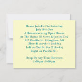 ハーレキンホームフィックスアップツール引っ越し祝いパーティー招待状 招待状 (裏面)