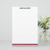 ハーレキン傾斜 便箋 (スタンド正面)