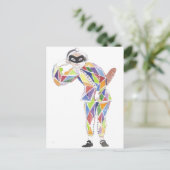 ハーレキン ポストカード (スタンド正面)