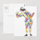 ハーレキン ポストカード (正面/裏面)