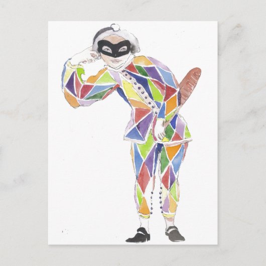 ハーレキン ポストカード (正面)