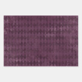 ハーレキ動揺してンパターン ラッピングペーパーシート (正面)