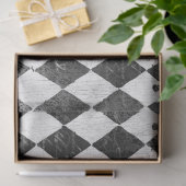 ハーレクインエフエメラブラックnホワイトウッドデクページ 薄葉紙 (ギフト)