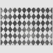 ハーレクインエフエメラブラックnホワイトウッドデクページ 薄葉紙 (正面)