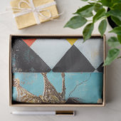 ハーレクインクイーン抽象芸術デクページ 薄葉紙 (ギフト)