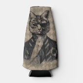 ハーレクイングランジ猫 ボトルクーラー (正面)