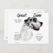 ハーレクイングレートダネヒストリーデザイン ポストカード (正面/裏面)