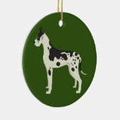 ハーレクイングレート・ダンのクリスマスオーナメント セラミックオーナメント (右)