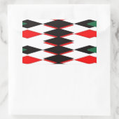 ハーレクインジョカーズデッキ 長方形シール (バッグ)