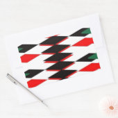 ハーレクインジョカーズデッキ 長方形シール (封筒)