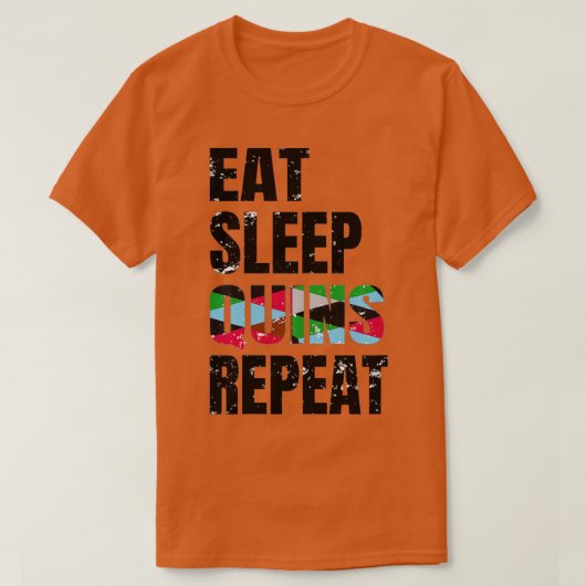 ハーレクインズクインズラグビーギフトプレゼント Tシャツ (デザイン正面)