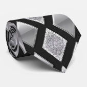 ハーレクインダイヤモンドきらきら光るスタイル ネクタイ (ロール)