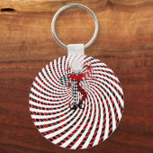 ハーレクインディジー・キーチェーン キーホルダー (正面)