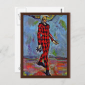 ハーレクインバイポールセザ最高のンヌ(クオリティ) ポストカード (正面/裏面)