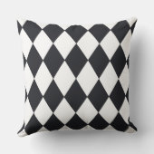 ハーレクインブラック クッション (裏面)