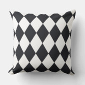 ハーレクインブラック クッション (正面)