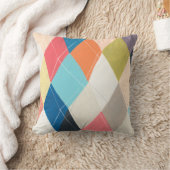 ハーレクインホスコッチ – パタアーガイルーン クッション (ブランケット)