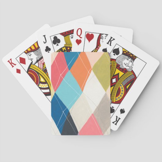 ハーレクインホスコッチ – パタアーガイルーン トランプ (裏面)